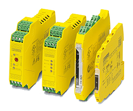 Safety Relays for Machine Protection and Emergency Stop Systems